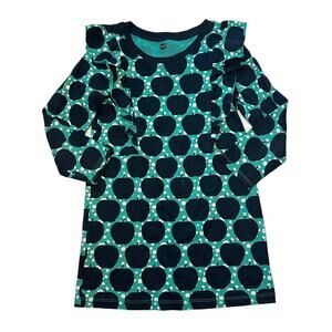 Tea Collection 100% Cotton Apple Dress 4Y